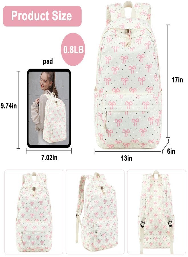 BLUBOON School Backpack for Teen Girls Women Laptop Backpack College Bookbags Middle School Travel Work Commuter Back Pack - Image 4