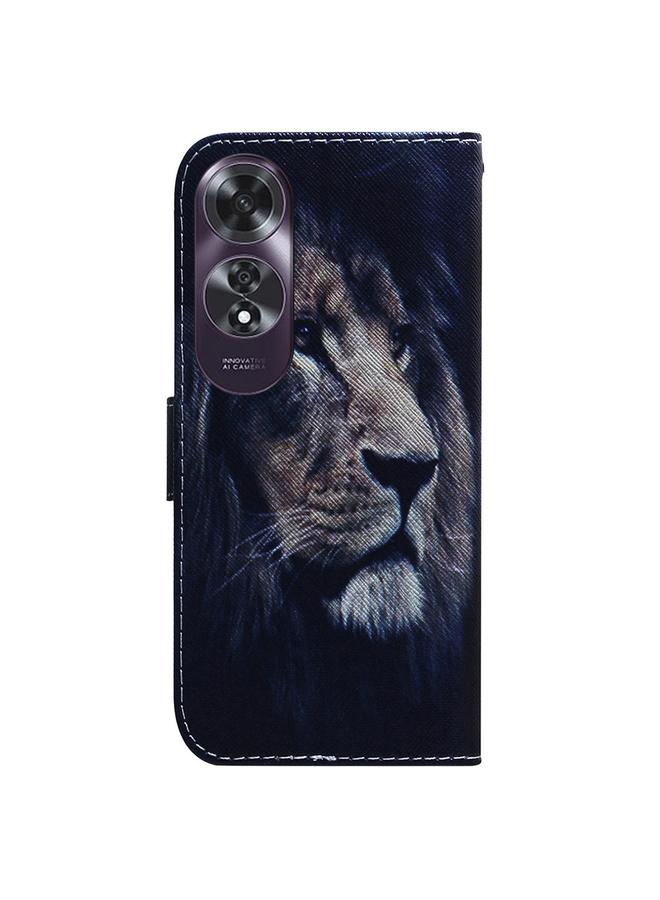 S-TOP Case For OPPO A60 4G Coloured Drawing Flip Leather Phone Case - Image 3