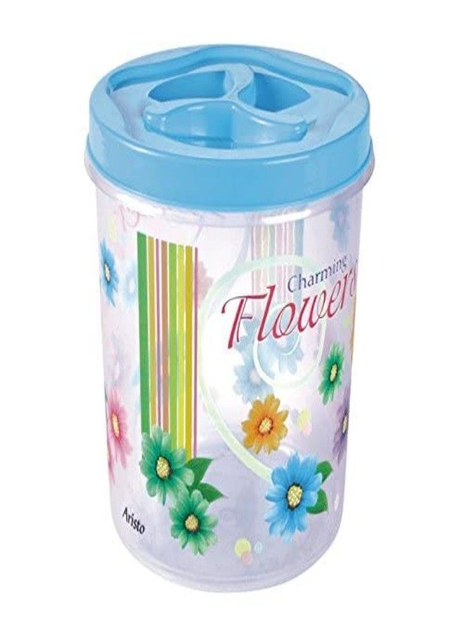 Aristo Store Queen777 Plastic Storage Container set of 4-4700 Ml (19.5(D) X 21.6Cm) - Multicolor - Image 3
