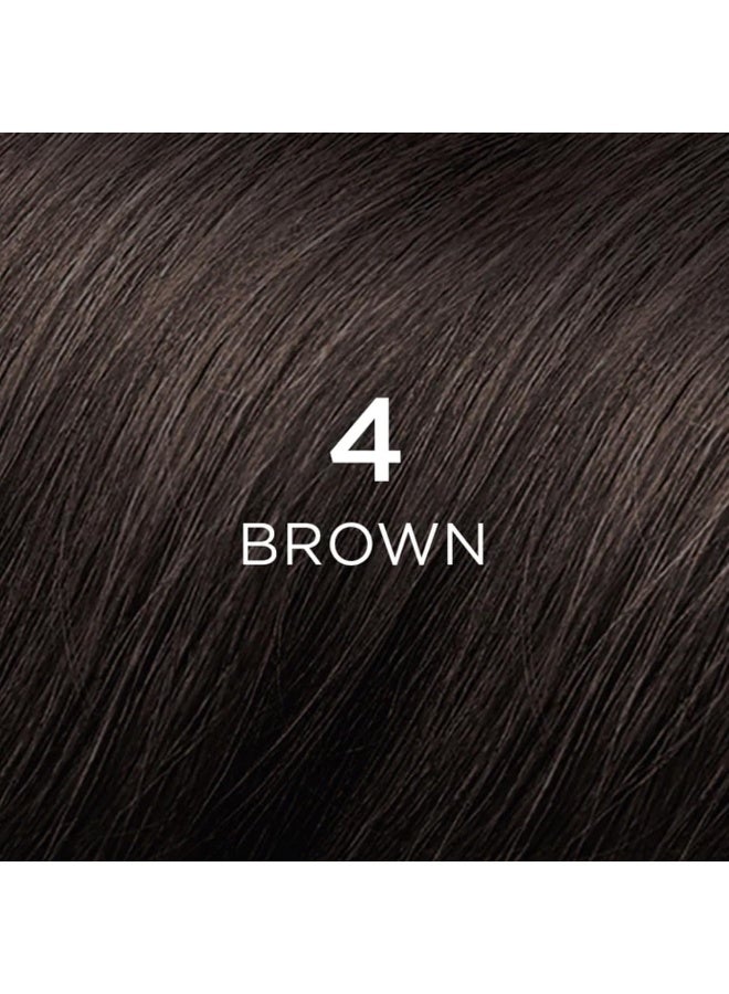 Phyto صبغة شعر طبيعية دائمة من فيتو فيتوكولور 4 بني مع أصباغ نباتية، تغطية 100% للشعر الرمادي، خالية من الأمونيا، خالية من PPD، خالية من السيليكون - Image 2