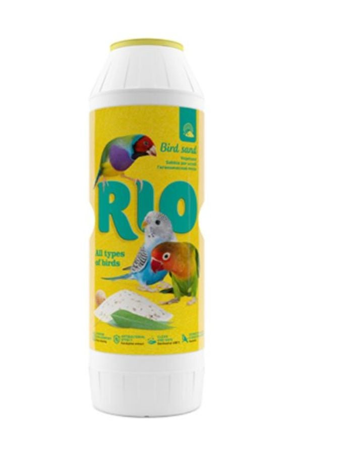 RIO Bird Sand with Eucalyptus Extract & Seashells – Natural Cage Litter 2kg