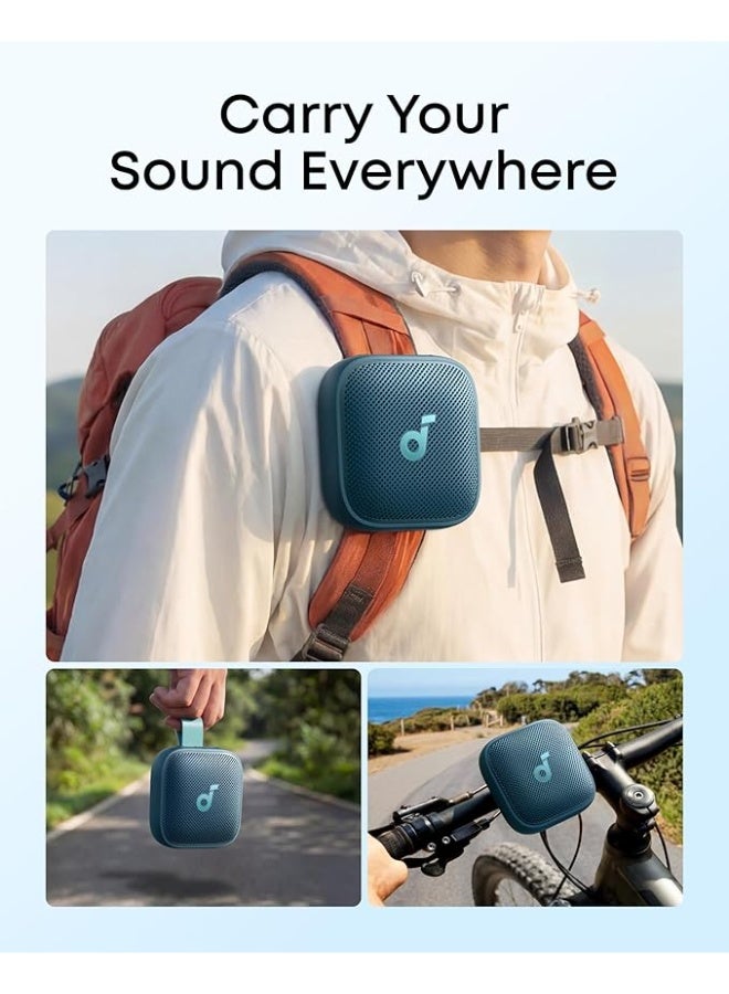 soundcore Boom Go 3i Portable Bluetooth Speaker by Anker, 24H Playtime, 15W Punchy Sound, Emergency Power Bank, Powerful BassUp 2.0, Bluetooth 6.0, IP68 Waterproof for Hiking/Cycling/Camping (Blue) - Image 4