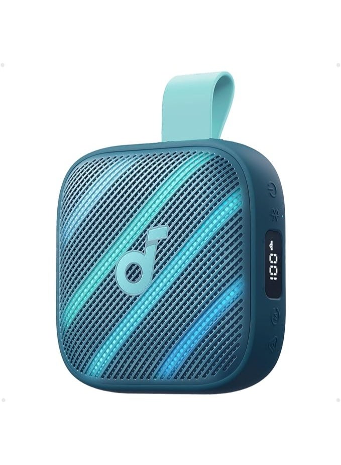 soundcore Boom Go 3i Portable Bluetooth Speaker by Anker, 24H Playtime, 15W Punchy Sound, Emergency Power Bank, Powerful BassUp 2.0, Bluetooth 6.0, IP68 Waterproof for Hiking/Cycling/Camping (Blue) - Image 1