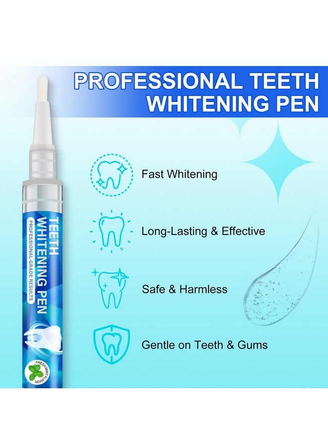 Generic Teeth Whitening Pen, 6 PCS Teeth whitening Gel, Deluxe Teeth Whitening Kit, 5 Minute Whitening Gel Teeth Whitener, Effective Tooth Whitening Pen, Tooth Bleach Pen for Adults, No Sensitivity, Mint  - Image 3