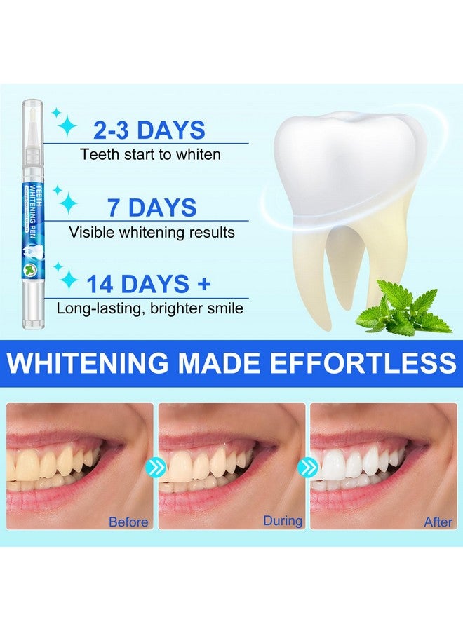 Generic Teeth Whitening Pen, 6 PCS Teeth whitening Gel, Deluxe Teeth Whitening Kit, 5 Minute Whitening Gel Teeth Whitener, Effective Tooth Whitening Pen, Tooth Bleach Pen for Adults, No Sensitivity, Mint  - Image 2