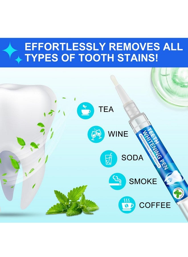 Generic Teeth Whitening Pen, 6 PCS Teeth whitening Gel, Deluxe Teeth Whitening Kit, 5 Minute Whitening Gel Teeth Whitener, Effective Tooth Whitening Pen, Tooth Bleach Pen for Adults, No Sensitivity, Mint  - Image 4