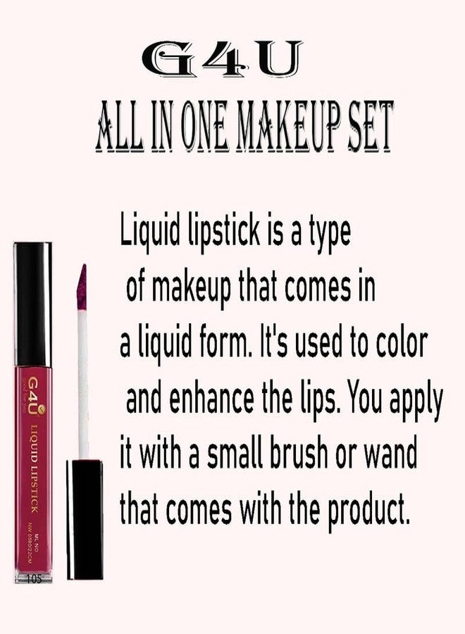 G4U Perfectly Glamorous| Makeup Collection for Girls & Women | Set of 14 pcs|A111 - Image 5