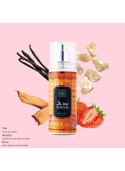 Nada  Body & Hair Mist 100 ML - By Naseem
