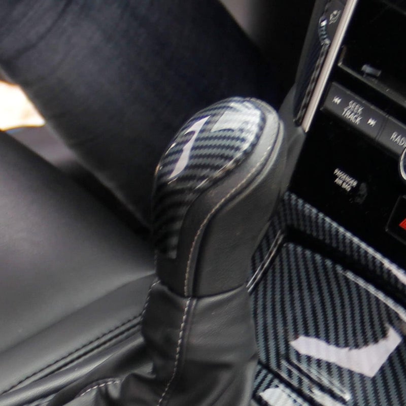 Fewshaw Carbon Fiber Gear Shift Head Cover Trim - Image 4