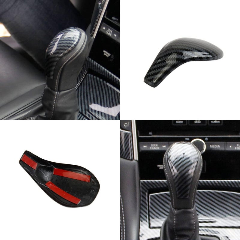 Fewshaw Carbon Fiber Gear Shift Head Cover Trim - Image 5