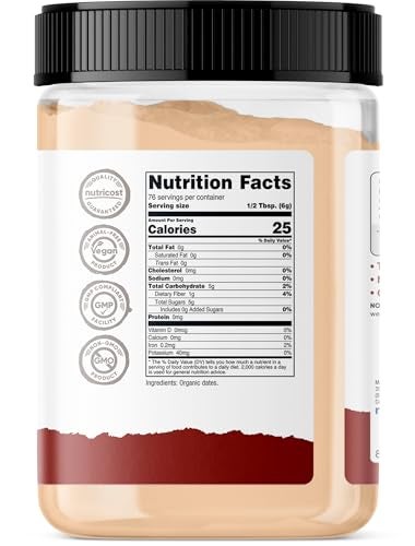 Nutricost Organic Date Sugar (1LB) - USDA Organic, Vegan, GMO-Free. Pantry - Image 5