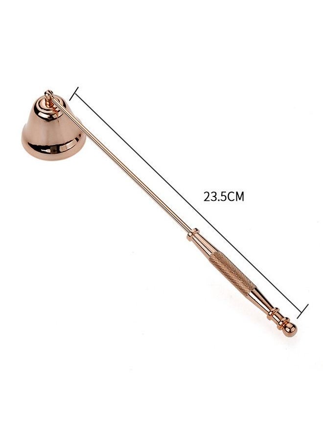 Ant - Bell Shape Candle Extinguisher With Long Handle Rose Gold - Image 1
