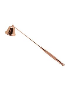 Bell Shape Candle Extinguisher With Long Handle Rose Gold