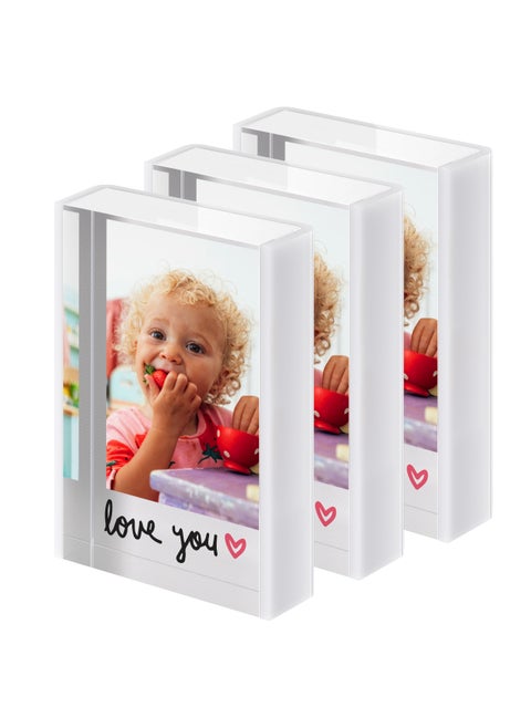 WINKINE Polaroid Frame 2x3 Picture Frame for Fujifilm Instax Mini Film Accessories Instax Mini Frame for Photos Wall Size Polaroid Picture Frame Small Instant Photo Display Holder