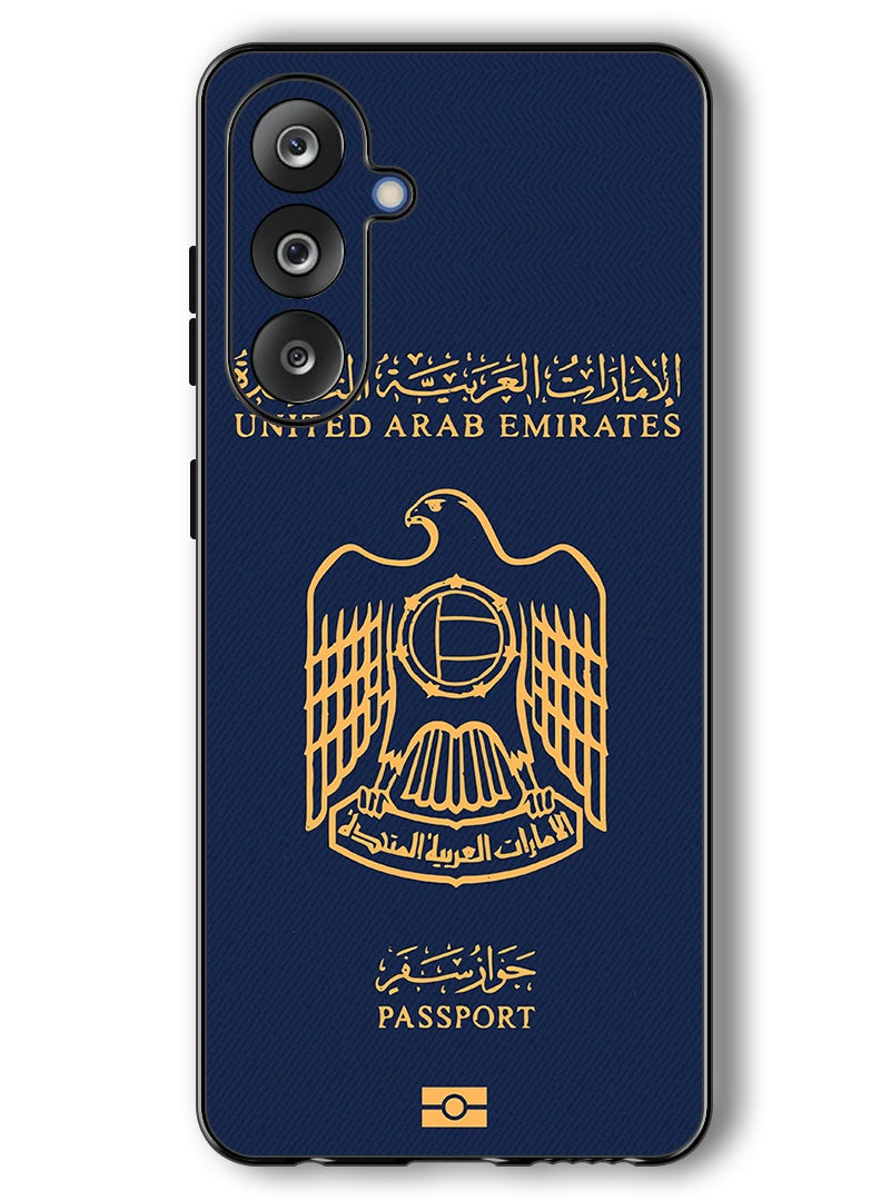 Theodor حافظة متوافقة مع سامسونج جالاكسي F36/ M36 6.7 بوصة حماية مضادة للصدمات غطاء بامبر جواز سفر الإمارات - Image 1