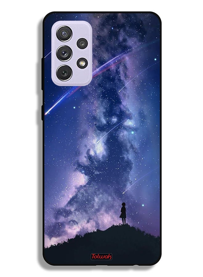 Tolwak Samsung Galaxy A72 5G Protective Case Cover Moving Stars - Image 1