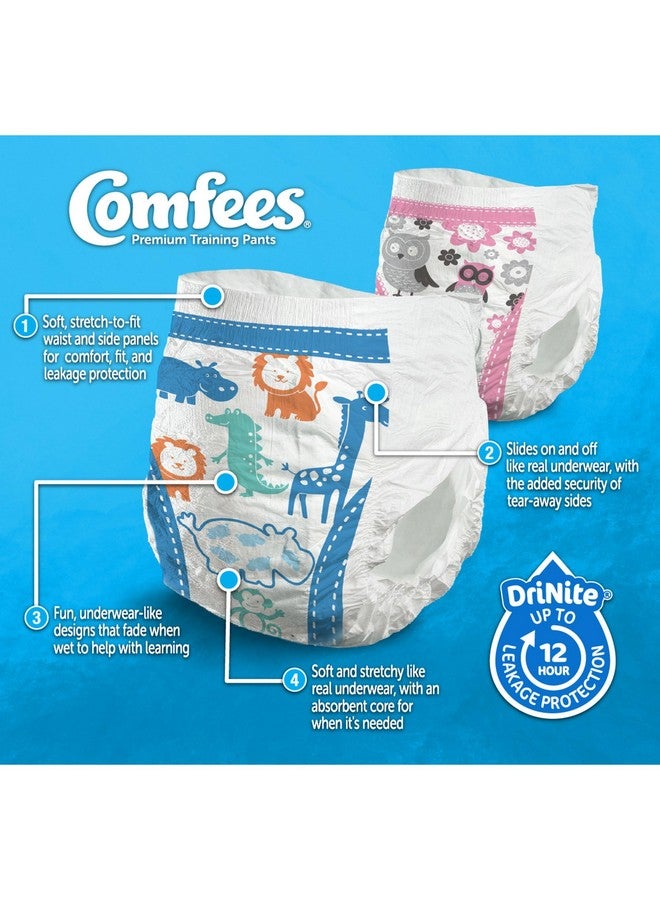 Attends Comfees Toddler Toddler Training Pants Size 3T to 4T 32 to 40 lbs. CMF-B3, 23 Ct - Image 2