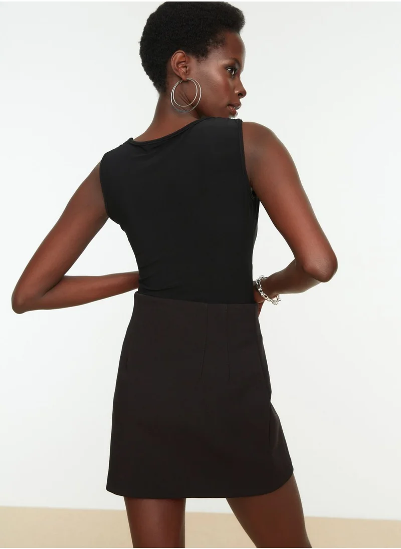 trendyol Cut Out Detail Knitted Body