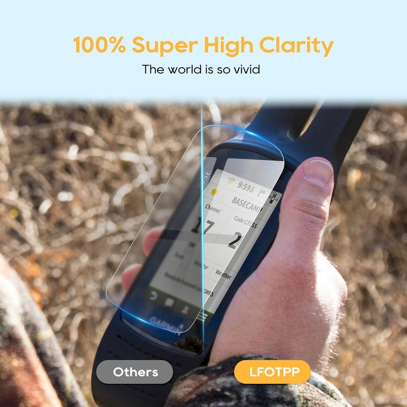 LFOTPP 2 Pack Glass Screen Protector for Rino 750 755T GPS - Image 3