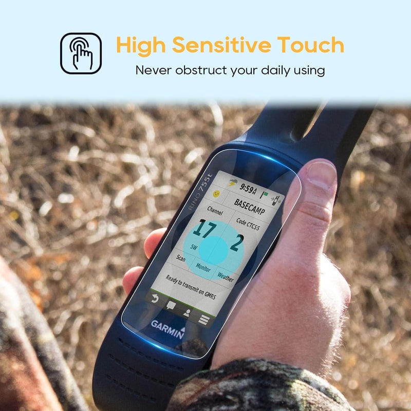 LFOTPP 2 Pack Glass Screen Protector for Rino 750 755T GPS - Image 4