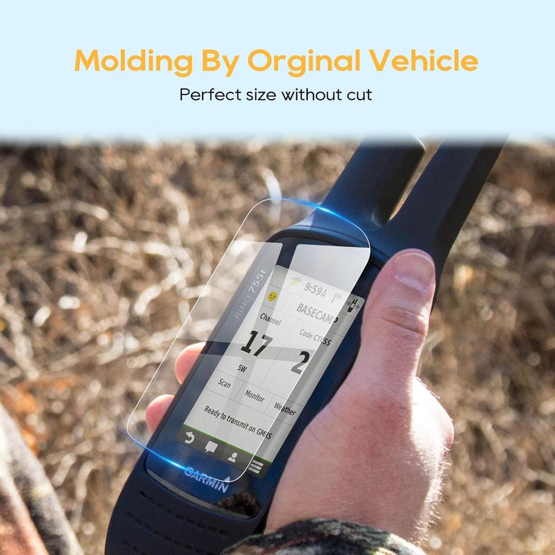 LFOTPP 2 Pack Glass Screen Protector for Rino 750 755T GPS - Image 5