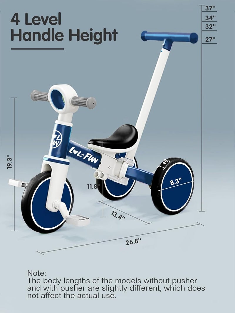 LOL-FUN 4 in 1 Toddler Balance Bike - Image 5