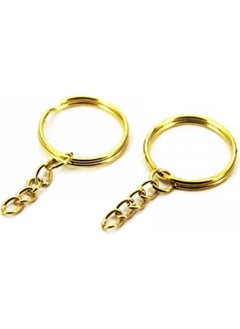 Chain Keychain Ring 2.5 cm 50 Pieces Gold - pzsku/ZDCF3CFE57A11E5693B12Z/45/_/1740601322/a1b5c72c-0ea1-4a02-bbf7-90f0b77202eb