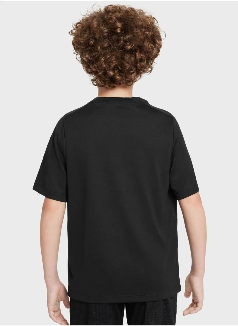 نايكي Youth Dri-Fit Multi Season T-Shirt