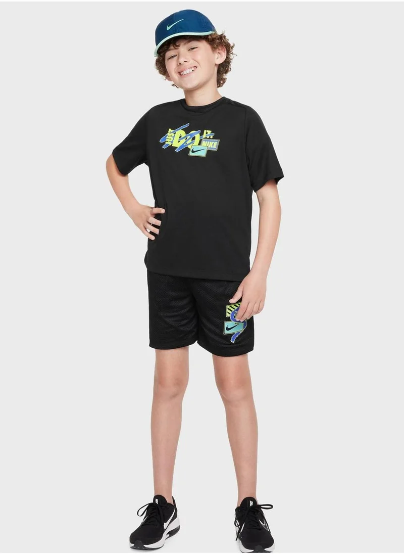 نايكي Youth Dri-Fit Multi Season T-Shirt