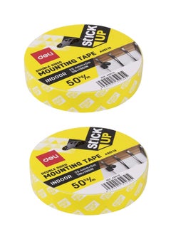 Deli 2-Piece Double Sided Mounting Tape 5 Meter Length  - Image 1