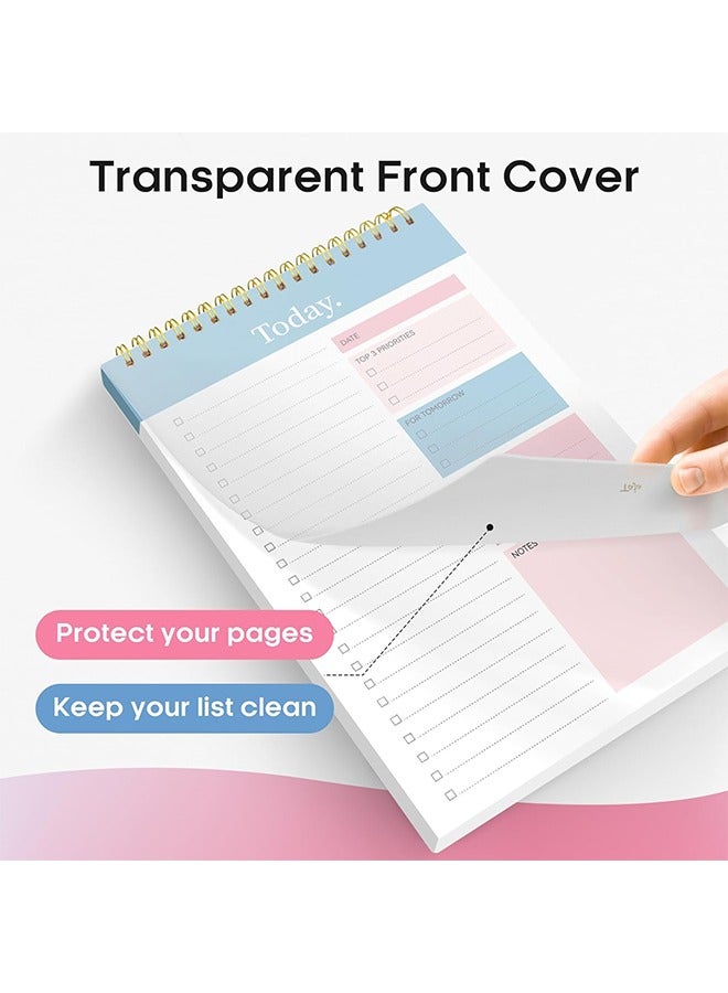 Generic To Do List Notebook for Work with 52 Sheets, Undated Daily Planner Perfect for Daily Tasks and Goal Setting, To Do List Notepad Suitable for Office, Home and School  - Image 4