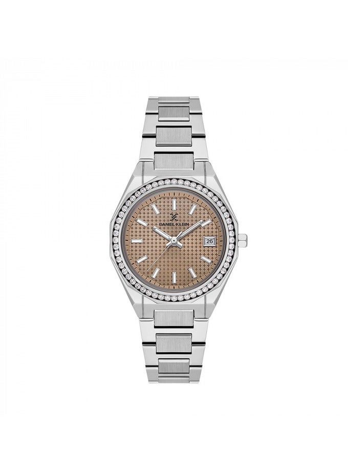 دانيل كلاين ساعة دانيال كلاين بريميوم للنساء بسوار من الستانلس ستيل - DK.1.13716-3 - Image 1