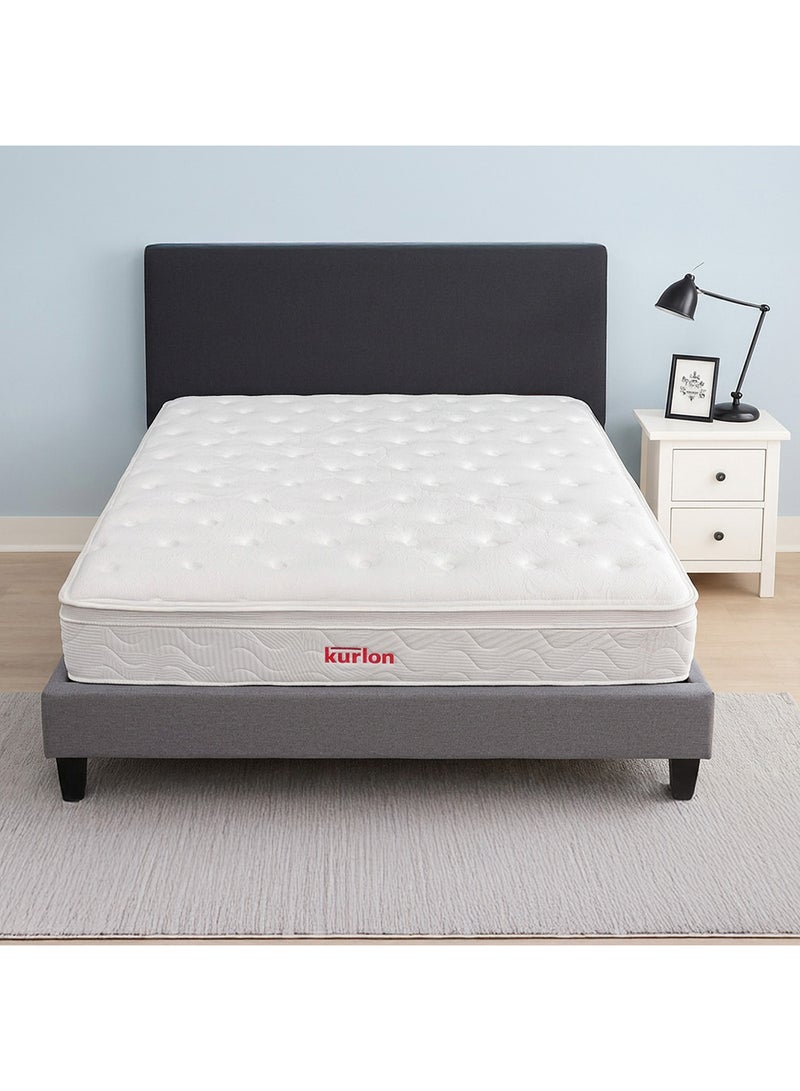 Kurlon Spring Rest Premium| Zoned Pocket Spring Mattress for Posture Alignment | Memory Foam Medium Firm Comfort | Natural Latex |HR Foam | Motion Isolation | 200x200x25 - Image 1