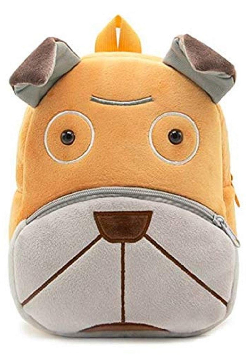 blue tree Kids School Bag Combo Soft Plush Backpack Cartoon Bags Mini Travel Bag for Children Girls Boys (Monkey & Sherpi Dog) - Image 3