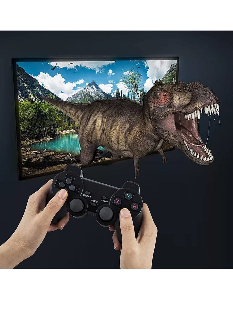 ELTRAZONE M8 Wireless HDMI Game Console – Plug & Play 64GB Retro Gaming Stick with 10,000+ Classic Games, Hidden USB Flash Drive, Supports 9 Emulators, 2 Wireless Controllers, HD Output  - Image 4