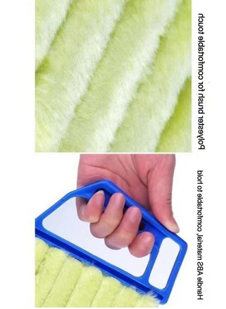 Louver Multifunctional Cleaning Brush Household Curtain Cleaning Artifact Air Conditioning Fan Dust Removal Brush Crack Brush  - Image 4