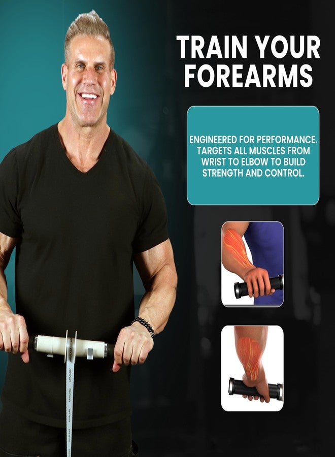 Arm Labz ArmLabz Forearm Roller 2.0 Wrist Roller and Grip Strength Trainer with Ratcheting Tension, Instant Reset, One-Arm Isolation, Full Forearm and Wrist Workout for Home Gym, Climbers, Lifters - Image 2