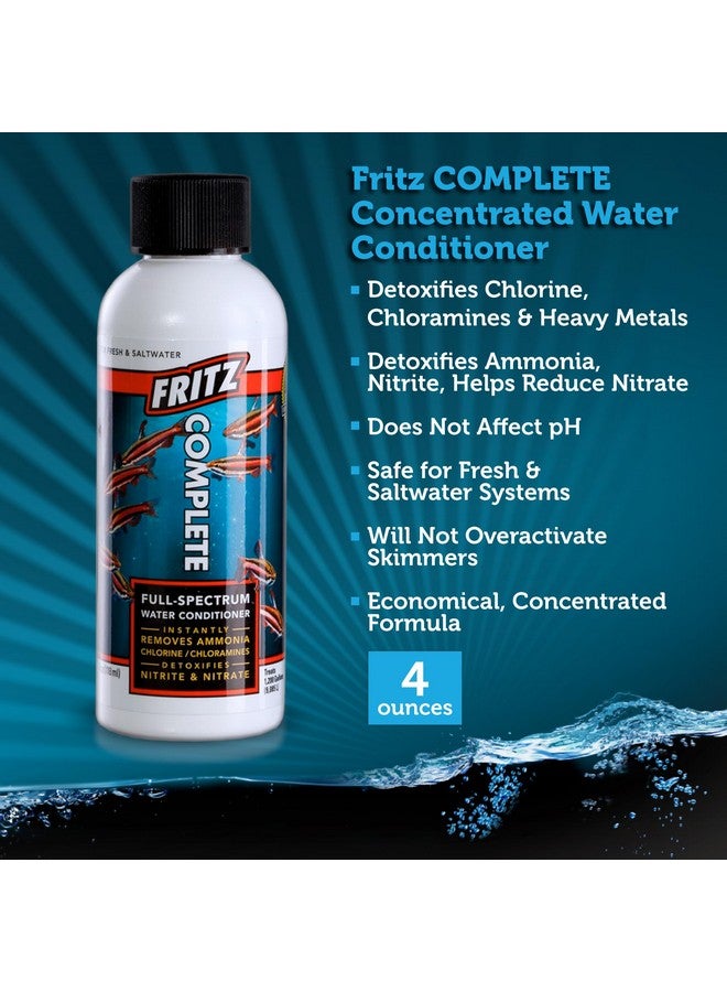 Fritz Aquatics  Fritz Complete Water Conditioner/Dechlorinator For Fresh & Salt Water Aquariums, 4 Oz (47505) - Image 2