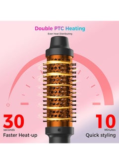 General Hot Round Brush Ion 3-in-1 38mm Hot Hairpin Brush for Hair Styling 120-210°C Digital display of 5 temperatures, the curling iron creates loose curls  - Image 3