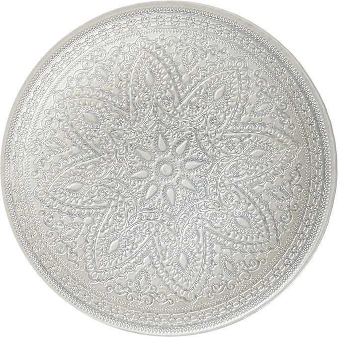 DIVINE CHARGER PLATE SILVER 13