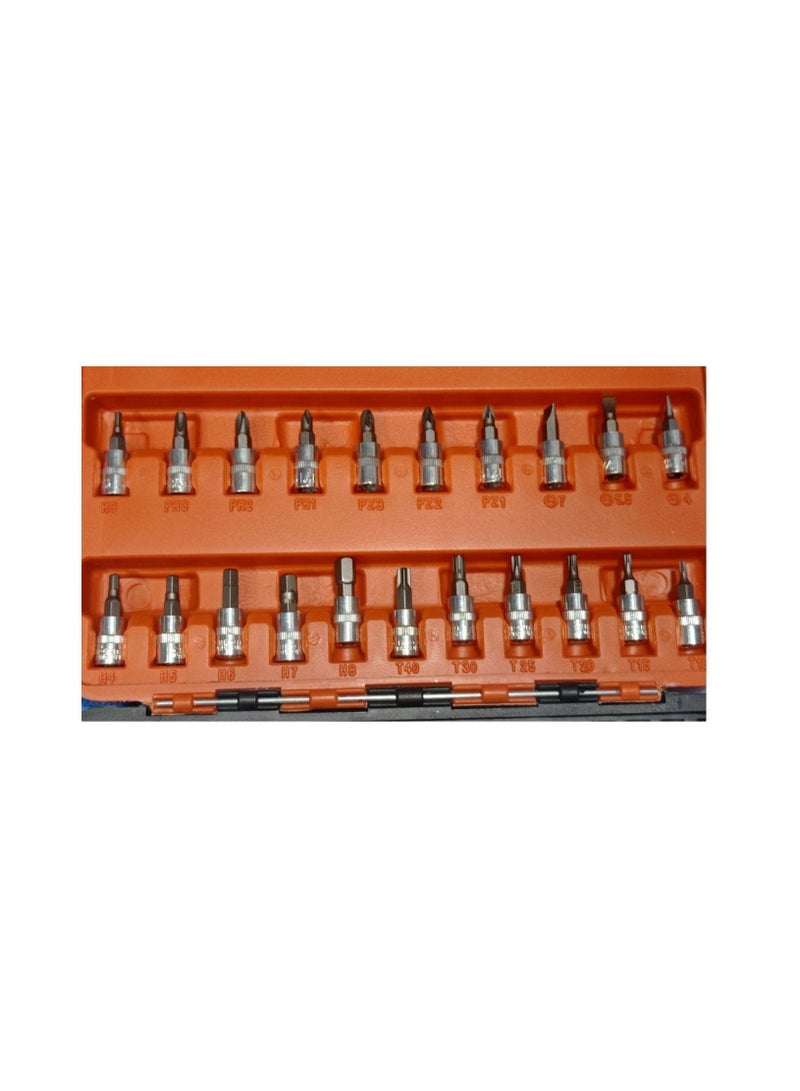 1/4" pistol box bits set Star Allen 46 Pieces Jumbo Box - Image 2