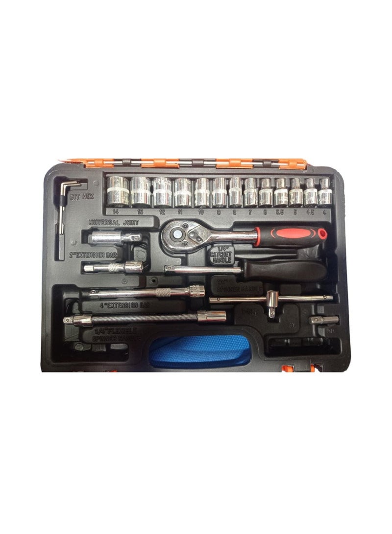 1/4" pistol box bits set Star Allen 46 Pieces Jumbo Box - Image 3