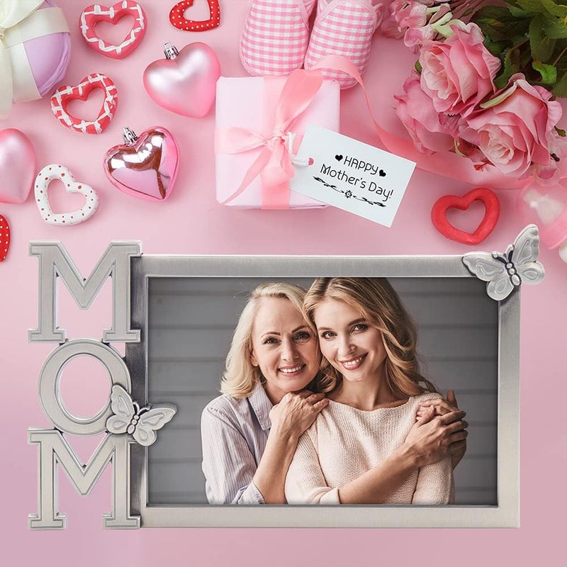 Lasody Mom Picture Frame - I Love Mom Butterfly Photo Frame for Mother's Day Gifts - Image 5