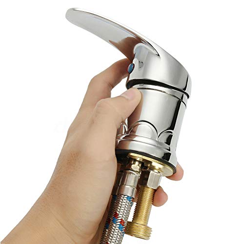 CfoPiryx Water Faucet Set,Shower Shampoo Bowl Parts Water Faucet Set Home Durable Salon Spa Hot Cold Mixer, Salon Sink FaucetSprayer Hose Set - Image 4