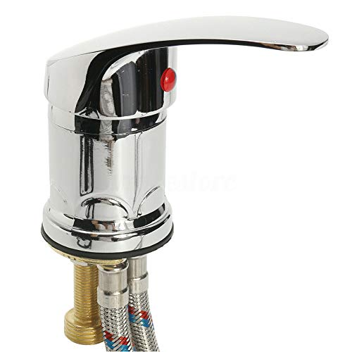 CfoPiryx Water Faucet Set,Shower Shampoo Bowl Parts Water Faucet Set Home Durable Salon Spa Hot Cold Mixer, Salon Sink FaucetSprayer Hose Set - Image 2