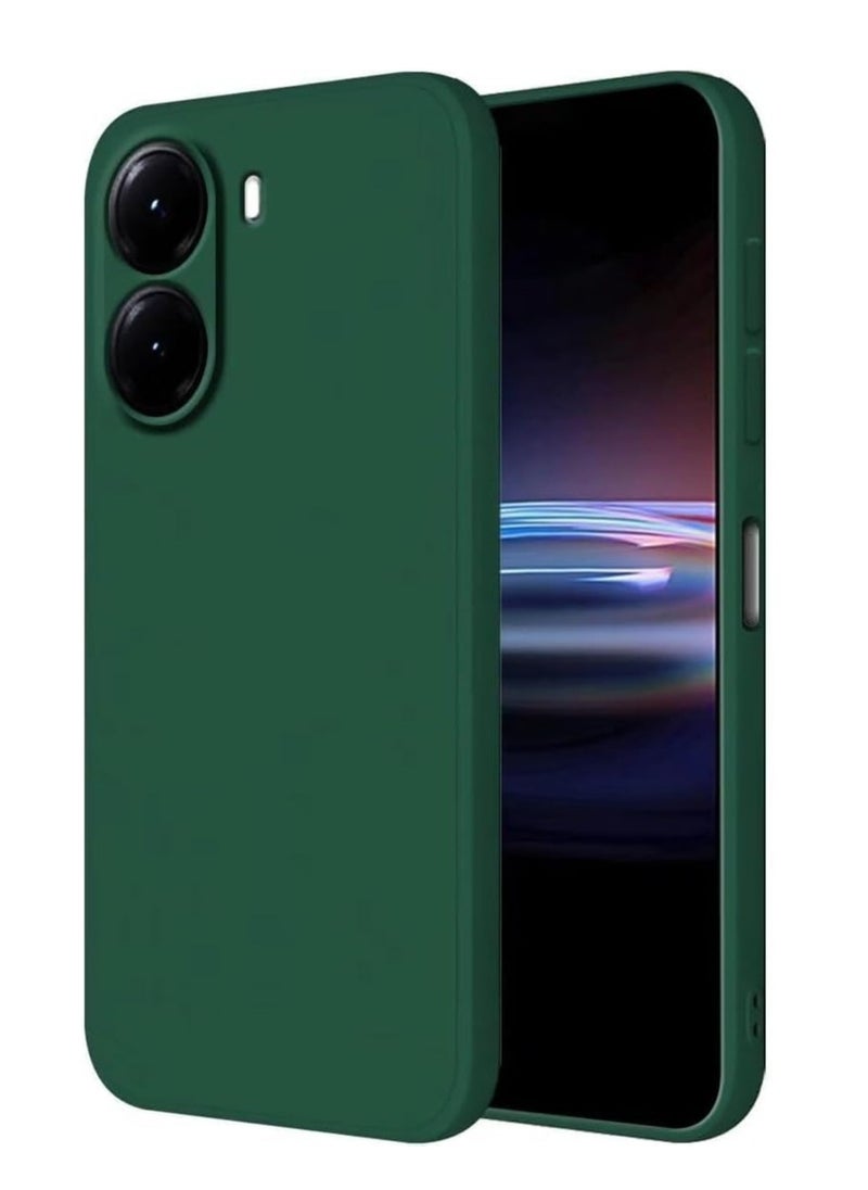 Houmt Xiaomi Poco X7 Pro 5G Case Cover Liquid Silicone Gel Rubber Protective Case Anti-Scratch with Inner Microfiber Lining Cover For Xiaomi Poco X7 Pro 5G  - Image 1