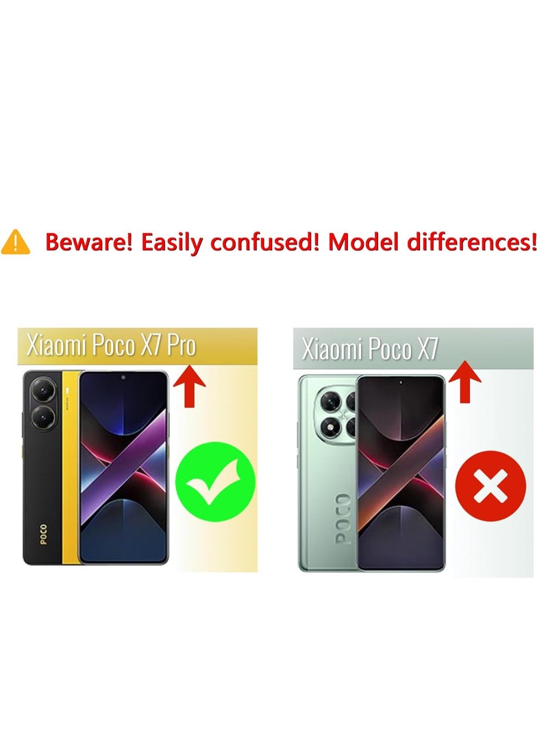 Houmt Xiaomi Poco X7 Pro 5G Case Cover Liquid Silicone Gel Rubber Protective Case Anti-Scratch with Inner Microfiber Lining Cover For Xiaomi Poco X7 Pro 5G  - Image 2