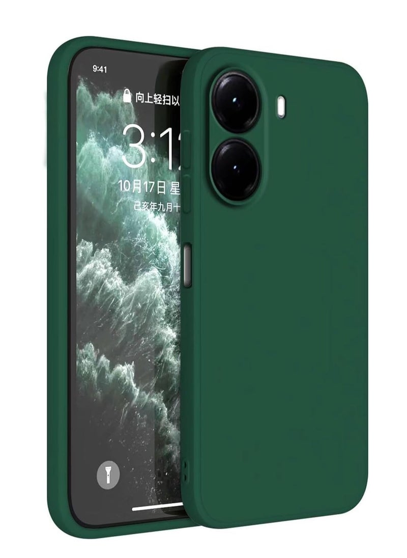 Houmt Xiaomi Poco X7 Pro 5G Case Cover Liquid Silicone Gel Rubber Protective Case Anti-Scratch with Inner Microfiber Lining Cover For Xiaomi Poco X7 Pro 5G  - Image 5