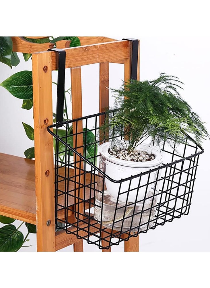 DubaiGallery Organizer Hanging Shelf Organizer Bathroom Storage Rack Cosmetic Makeup Holder Kitchen Cabinet Storage Basket  - Image 2