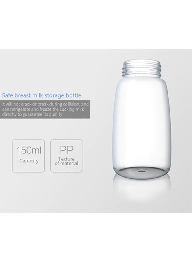 Real Bubee 2-Piece Portable Double Electric Breastfeeding Breast Pump With Baby Bottles - Image 3